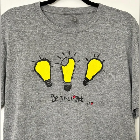 Candidly Kind • Grace’s OG ‘Be The Light’ Tee - Women’s Size L - Picture 2 of 12